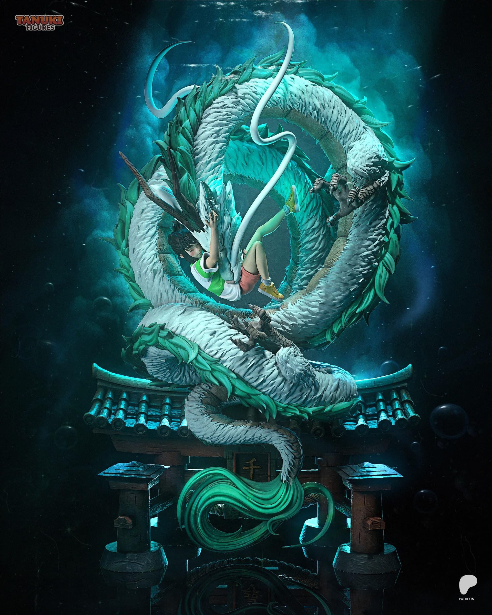 Chihiro y Haku Ghibli