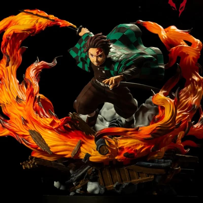 ColosoStudio en Instagram: Tanjiro vio a su padre bailar la Danza del Dios del Fuego durante toda una Nochevieja. La…